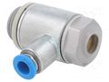 Throttle-check valve; 0.2÷10bar; NBR caoutchouc; 495l/min; 6mm FESTO GRLA-3/8-QS-6-D
