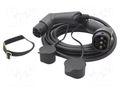 Cable: eMobility; 230V; 7.2kW; IP55; single-phase; 7m; 32A; -30÷50°C GREEN CELL GC-EV10