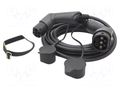 Cable: eMobility; 230V; 7.2kW; IP55; single-phase; 7m; 32A; -30÷50°C GREEN CELL GC-EV10