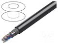 Wire; 6x2x24AWG; RS232,RS422; stranded; Cu; Insulation: PVC; chrome BELDEN 8106.0601000