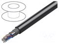 Wire; 6x2x24AWG; RS232,RS422; stranded; Cu; Insulation: PVC; chrome BELDEN 8106.0030