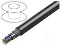 Wire; 12x2x24AWG; RS232,RS422; stranded; Cu; PVC; chrome; 30m; 300V BELDEN 8112.060100