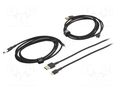 Cable; USB 2.0; Apple Lightning plug,USB A plug; black; 480Mbps GREEN CELL GC-KABGCSET06