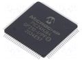 IC: PIC microcontroller; 64kB; SMD; TQFP100; PIC24; in-tray MICROCHIP TECHNOLOGY 24HJ64GP210-I/PF