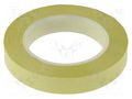 Tape: electrical insulating; W: 19mm; L: 66m; Thk: 0.058mm; yellow 3M 3M-56-19