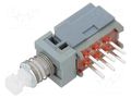 Switch: push-button; Pos: 2; DPDT; 0.1A/30VDC; ON-ON; Illumin: none E-SWITCH PBH2UEENAGX
