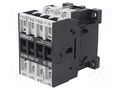 Contactor: 3-pole; Auxiliary contacts: NO; 230VAC; 22A; J7KN; 690V OMRON J7KN-22D-10-230