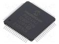 IC: PIC microcontroller; 128kB; SMD; TQFP64; PIC24; in-tray MICROCHIP TECHNOLOGY 24HJ128GP206-I/PT