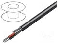 Wire; 3x24AWG; RS232; stranded; Cu; shielded,Al-PET foil; chrome BELDEN 9533.01152