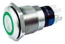 VR SW, ILLUM, SPST-NO/NC, GRN, 5A, 250V MC010915