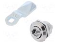 Lock; cast zinc; 24mm; Kind of insert bolt: double-bit insert ELESA+GANTER GN115-VDE-24