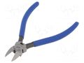 Pliers; side,cutting; PVC coated handles; 155mm KING TONY KT-6921-06C