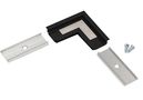 connector CORNER10 90 deg black anod. /plastic bag 83110021 5901597204176