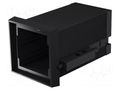 Enclosure: panel; X: 48mm; Y: 48mm; Z: 75mm; ABS,polycarbonate,PPO ITALTRONIC IT-01.108L075
