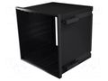 Enclosure: panel; X: 144mm; Y: 144mm; Z: 114mm; black ITALTRONIC IT-01.509L114