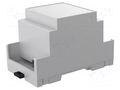 Enclosure: for DIN rail mounting; Y: 90mm; X: 53mm; Z: 53mm; PPO ITALTRONIC IT-05.0302350