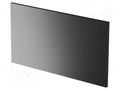 Front panel; for enclosures; Panel colour: black; UL94V-0 ITALTRONIC IT-06.2730000