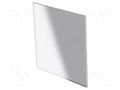 Front panel; for enclosures; Panel colour: transparent ITALTRONIC IT-06.3530000
