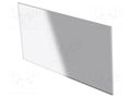 Front panel; for enclosures; Panel colour: transparent ITALTRONIC IT-06.3550000
