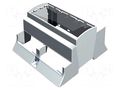 Enclosure: for DIN rail mounting; Y: 110mm; X: 106.3mm; Z: 62mm ITALTRONIC IT-15.0606000.BL