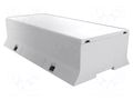 Enclosure: for DIN rail mounting; Y: 110mm; X: 213mm; Z: 53.3mm; ABS ITALTRONIC IT-15.1210K00