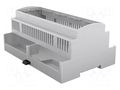 Enclosure: for DIN rail mounting; Y: 90.5mm; X: 142.3mm; Z: 62mm ITALTRONIC IT-25.0802000.BL