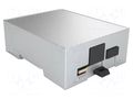 Enclosure: for computer; BeagleBone Green; ABS,polycarbonate ITALTRONIC IT-33.0414000.BGG