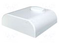 Enclosure: wall mounting; X: 80mm; Y: 80mm; Z: 25mm; ABS; white ITALTRONIC IT-61.6081000