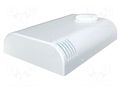 Enclosure: wall mounting; X: 80mm; Y: 120mm; Z: 25mm; ABS; white ITALTRONIC IT-61.6090000