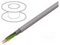 Wire; UNITRONIC® PUR CP; shielded,tinned copper braid; PUR LAPP UTR-CP-4X0.5