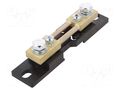 Current shunt; 200A; Class: 0.2; 60mV; for DIN rail mounting LUMEL B2-060200AA01A2M0