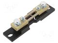 Current shunt; 160A; Class: 0.2; 60mV; for DIN rail mounting LUMEL B2-060160AA01A2M0