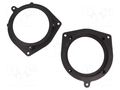 Speaker frame; 130mm; Toyota; Toyota Avensis (T25) 2003->2009 4CARMEDIA RAM-20.468/K