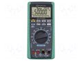 Digital multimeter; USB; LCD; (50000); C accuracy: ±(1%+5digit) KYORITSU KEW1062