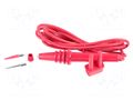 Test lead; Len: 3m; red KYORITSU KEW7165A