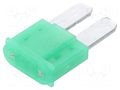 Fuse: fuse; 30A; 32VDC; automotive; 11mm; tin alloy; Indication: LED ESKA 341933
