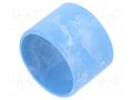 Bearing: sleeve bearing; Øout: 28mm; Øint: 25mm; L: 20mm; blue IGUS A181SM-2528-20