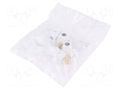 Supply clamp; Poles: 2; 4pcs. SCHNEIDER ELECTRIC A9XPCD04