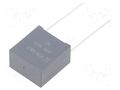 Capacitor: polypropylene; 0.056uF; 1600VDC; 650VAC; 4.998A; THT KEMET R76TI25605050J