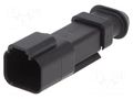 Connector: wire-wire; terminals, size 16; plug; male; PX0; PIN: 2 BULGIN PX0109P02BK