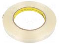 Tape: fixing; W: 12mm; L: 55m; Thk: 0.15mm; synthetic caoutchouc 3M SCOTCH-8915-12-55