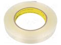 Tape: fixing; W: 18mm; L: 55m; Thk: 0.15mm; synthetic caoutchouc 3M SCOTCH-8915-18-55