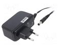 Power supply: switching; mains,plug-in; 12VDC; 2A; 24W; 81.16% POS POS12200A-25