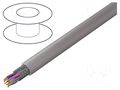 Wire; UNITRONIC® PUR CP (TP); shielded,tinned copper braid; PUR LAPP UTR-CP-TP-6X2X0.5