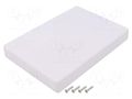 Enclosure: multipurpose; X: 125mm; Y: 175mm; Z: 25mm; TWN; ABS; white TAKACHI TKC-TWN13-3-18W