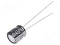 Capacitor: electrolytic; THT; 47uF; 16VDC; Ø6.3x7mm; Pitch: 2.5mm PANASONIC EEAGA1C470