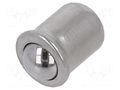 Ball latch; A2 stainless steel; BN 13376; L: 4mm; Ømount.hole: 3mm BOSSARD B3/BN13376