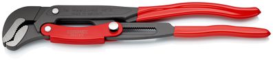 KNIPEX 83 61 015 Pipe Wrench S-Type with fast adjustment with plastic coating grey powder-coated 420 mm 83 61 015 4003773077619