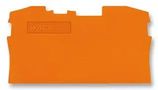 END PLATE, FOR 2 COND TB, ORANGE 2006-1292
