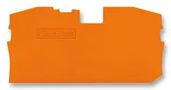 END PLATE, FOR 2 COND TB, ORANGE 2016-1292
